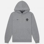 Мужская толстовка  Team Hoodie Big Logo, цвет серый, размер S F.C. Real Bristol