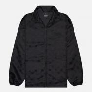 Мужская куртка ветровка  Monogram Jacquard Nylon, цвет чёрный, размер M F.C. Real Bristol