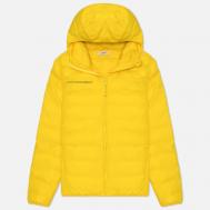 Женский пуховик  FLWRDWN Lightweight Down Hooded, цвет жёлтый, размер L PANGAIA