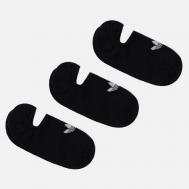 Комплект носков  Originals Low Cut 3-Pack, цвет чёрный, размер 46-48 EU Adidas