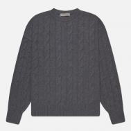 Мужской свитер  Wool Cable Relax, цвет серый, размер XL FrizmWORKS