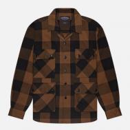 Мужская рубашка  Buffalo Check, цвет коричневый, размер XL FrizmWORKS