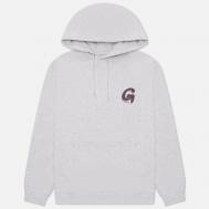 Мужская толстовка  Big-G Logo Hoodie, цвет серый, размер S Gramicci