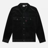 Мужская демисезонная куртка  Corduroy Trucker, цвет чёрный, размер M Gramicci