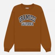 Мужская толстовка  Logo  California, цвет жёлтый, размер S Gramicci