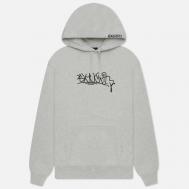 Мужская толстовка  Streaker Hoodie, цвет серый, размер L GX1000