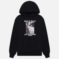 Мужская толстовка  Bomb Hills Hoodie, цвет чёрный, размер M GX1000