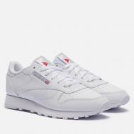 Женские кроссовки  Classic Leather, цвет белый, размер 37 EU Reebok