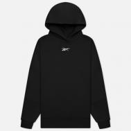 Женская толстовка  Studio Recycled Oversize Hoodie, цвет чёрный, размер XS Reebok