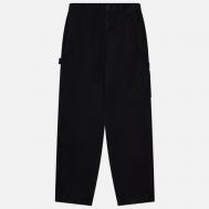 Мужские брюки  Relaxed Fit Cotton, цвет чёрный, размер 48 Lacoste