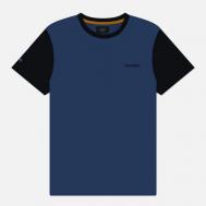 Мужская футболка  Heritage Multi, цвет голубой, размер S Hackett