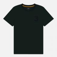 Мужская футболка  Heritage Classic Number, цвет зелёный, размер S Hackett