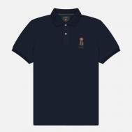 Мужское поло  Heritage Harry, цвет синий, размер XL Hackett