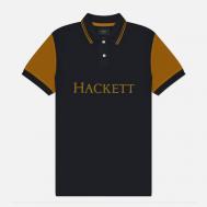 Мужское поло  Heritage Back 1, цвет синий, размер XL Hackett