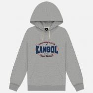Женская толстовка  College Varsity Hoodie, цвет серый, размер L KANGOL
