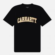 Мужская футболка  University, цвет чёрный, размер S Carhartt WIP