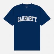 Мужская футболка  University, цвет синий, размер XL Carhartt WIP