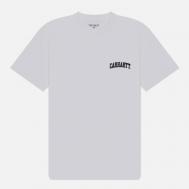Мужская футболка  University Script, цвет белый, размер XXL Carhartt WIP