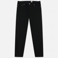 Мужские джинсы  Regular Tapered Kaihara Black x Black Stretch Denim 12.5 Oz, цвет чёрный, размер 30/32 Edwin