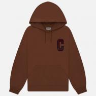Мужская толстовка  Hooded Wiles, цвет коричневый, размер M Carhartt WIP