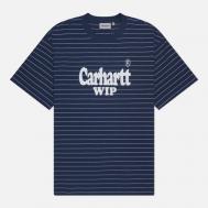 Мужская футболка  Orlean Spree, цвет синий, размер L Carhartt WIP