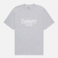 Мужская футболка  Spree Halftone, цвет серый, размер S Carhartt WIP