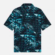 Мужская рубашка  World Of Tomorrow All Over Print Twill, цвет синий, размер XL Edwin