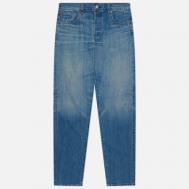 Мужские джинсы  Regular Tapered Kaihara Indigo Lightweight Red Selvage 10.5 Oz, цвет голубой, размер 32/34 Edwin