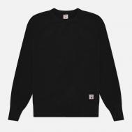 Мужская толстовка  Basic Crew Neck, цвет чёрный, размер M Edwin