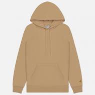 Мужская толстовка  Hooded Chase, цвет бежевый, размер S Carhartt WIP