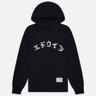 Мужская толстовка  High Life Low Levels Hoodie, цвет чёрный, размер S Edwin