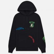 Мужская толстовка  Sly Way Hoodie, цвет чёрный, размер L Edwin