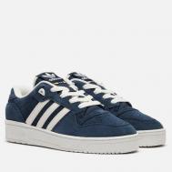 Мужские кроссовки  Originals Rivalry Low, цвет синий, размер 42.5 EU Adidas