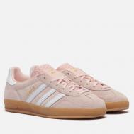 Женские кроссовки  Originals Gazelle Indoor, цвет розовый, размер 38 EU Adidas