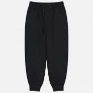 Мужские брюки  Wool Flannel Cuffed Joggers, цвет чёрный, размер M Y-3