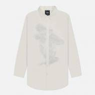 Мужская рубашка  Graphic Ultraviolet Color, цвет белый, размер S Y-3