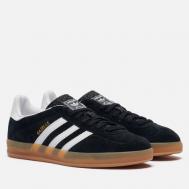 Кроссовки  Originals Gazelle Indoor, цвет чёрный, размер 36.5 EU Adidas