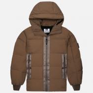 Мужской пуховик  Amsterdam AW24, цвет коричневый, размер XXL WEEKEND OFFENDER