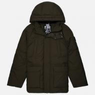 Мужской пуховик  Storm Heavyweight Down, цвет оливковый, размер L WEEKEND OFFENDER