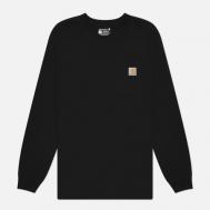 Мужской лонгслив  Loose Fit Heavyweight Pocket, цвет чёрный, размер L CARHARTT