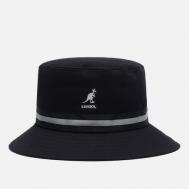 Панама  Stripe Lahinch, цвет чёрный, размер L KANGOL