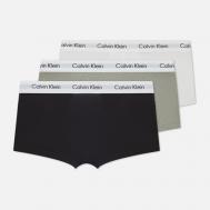Комплект мужских трусов  3-Pack Low Rise Trunk, цвет комбинированный, размер S Calvin Klein Underwear