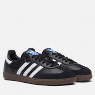 Мужские кроссовки  Originals Samba OG, цвет чёрный, размер 38.5 EU Adidas