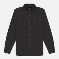 Мужская рубашка  Plain Flannel, цвет серый, размер XL Lyle & Scott