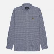Мужская рубашка  Shepherd Check, цвет синий, размер M Lyle & Scott