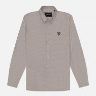 Мужская рубашка  Shepherd Check, цвет оливковый, размер L Lyle & Scott