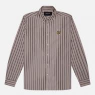 Мужская рубашка  Multi Stripe, цвет бежевый, размер XL Lyle & Scott