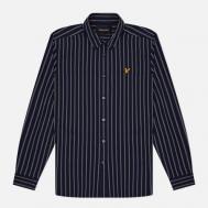 Мужская рубашка  Multi Stripe, цвет синий, размер S Lyle & Scott