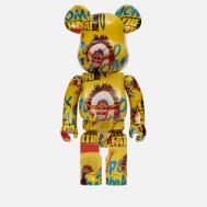 Игрушка  Andy Warhol x Jean-Michel Basquiat 3 1000%, цвет жёлтый Medicom Toy