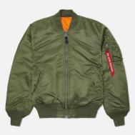 Мужская куртка бомбер  MA-1 Flight, цвет оливковый, размер XXXL Alpha Industries